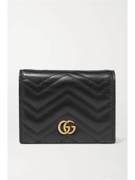 all black gucci wallet century 21|GUCCI GG Marmont quilted leather wallet .